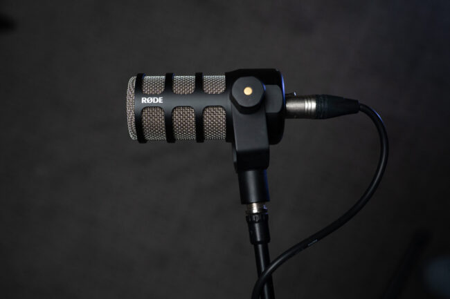 Kryptinis mikrofonas podcastui